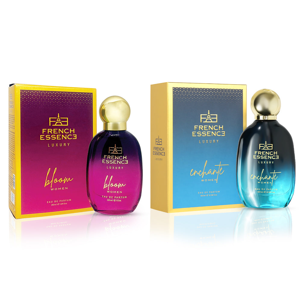 Bloom + Enchante (90ml) Women Luxury Perfume Combo (Pack of 2)