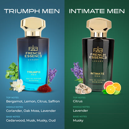 Triumph & Intimate Perfume Combo Pack 30ML Each (Pack of 2)