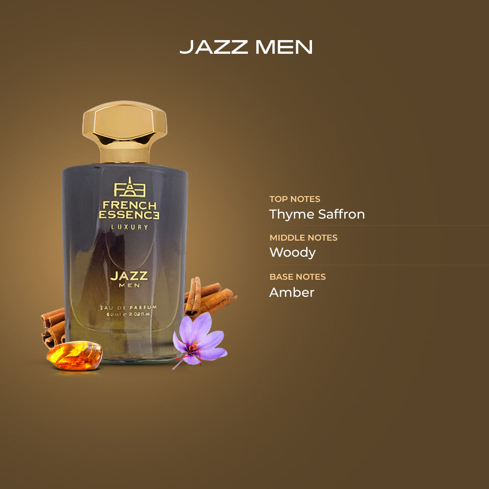 Jazz Men's Luxury Perfume - 60ml