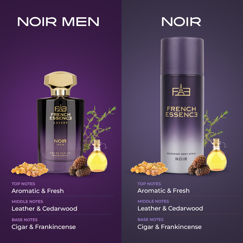 Noir Men Perfume (60ml) & Deodorant (150ml) Combo Pack