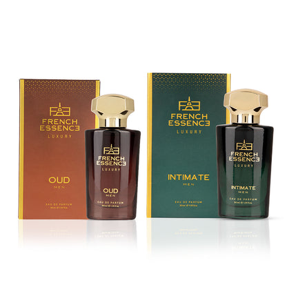 Oud & Intimate Perfume Combo Pack 30ML Each (Pack of 2)