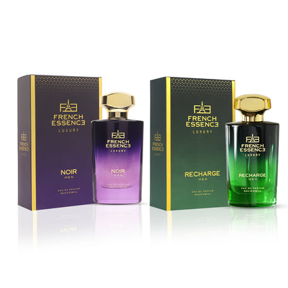 Men's Luxury Perfume Combo Pack 60ML Each (Pack of 2)