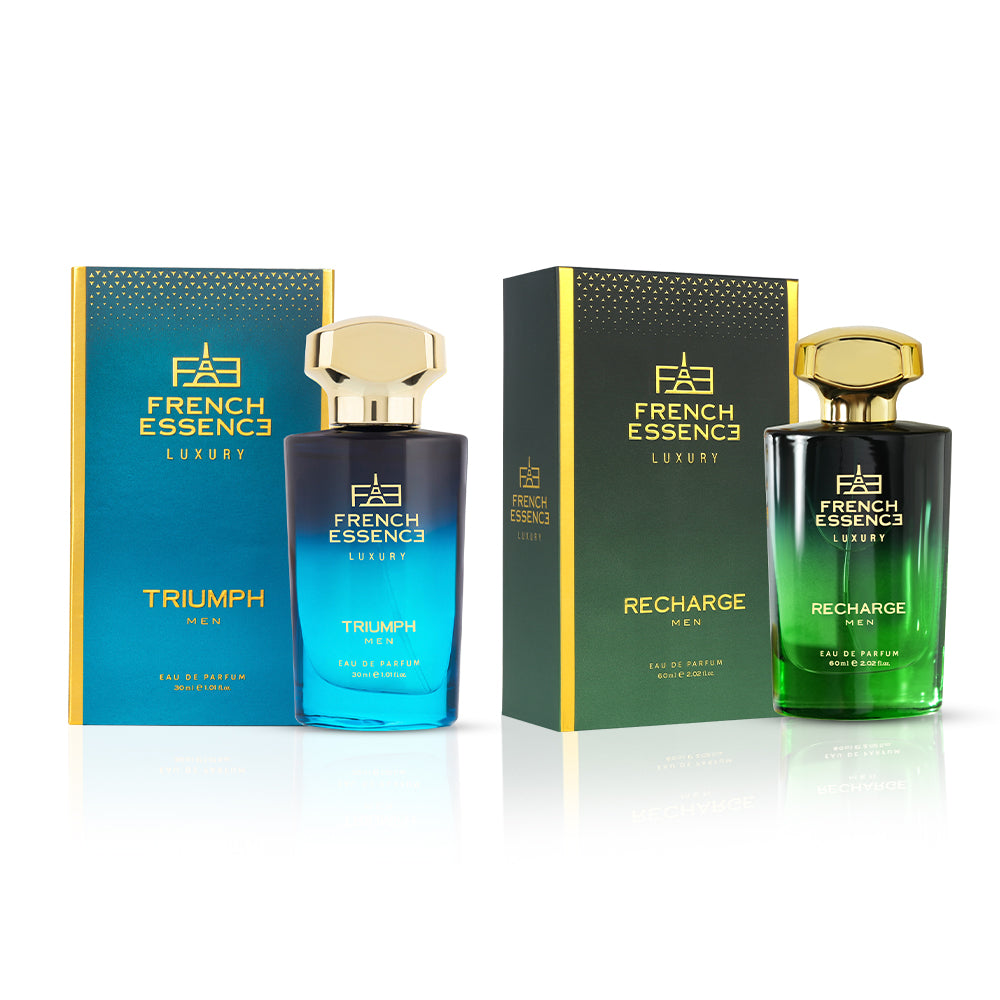 Triumph + Recharge (90ml) Luxury Perfume Combo (Pack of 2)